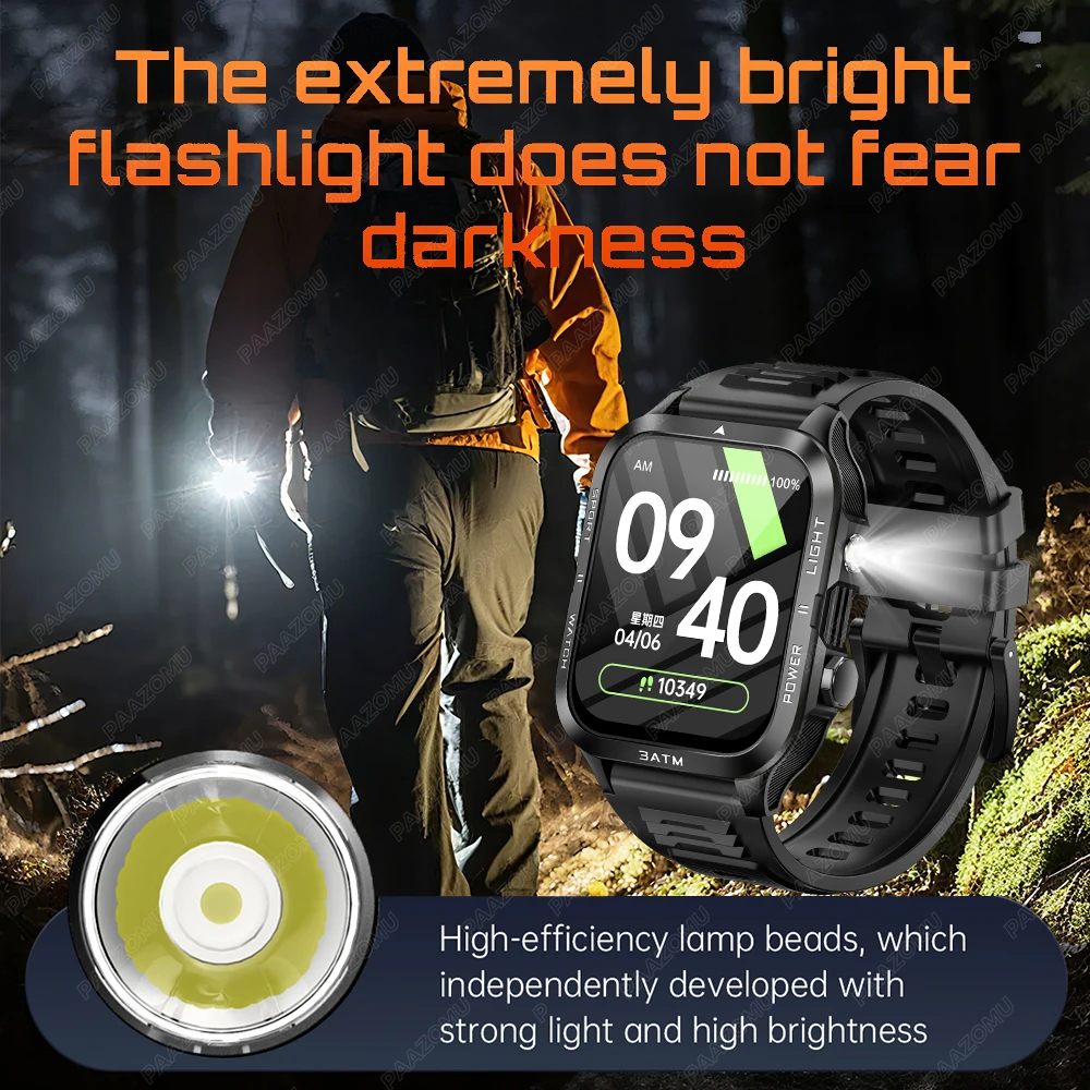 Askeri Sınıf Akıllı Saat Erkek - Smartwatch Square Watches For Men incelemesi ve fiyatı